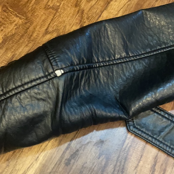Guess Black Faux Leather jacket SIZE EXTRA SMALL - Picture 8 of 12